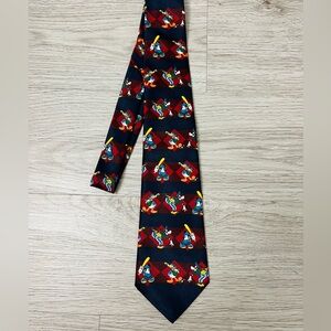 Mickey Unlimited Vintage Disney Business Tie 100% Silk